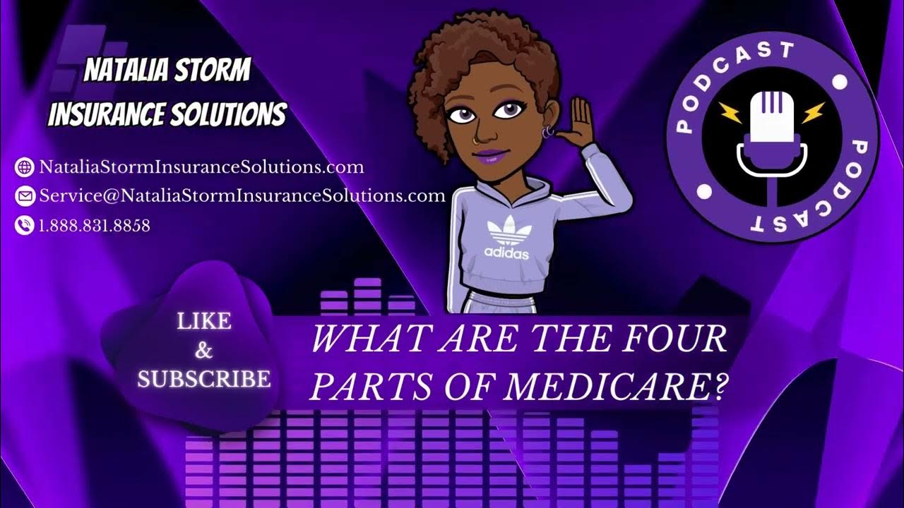 Natalia Storm Insurance Solutions What are the four parts of medicare