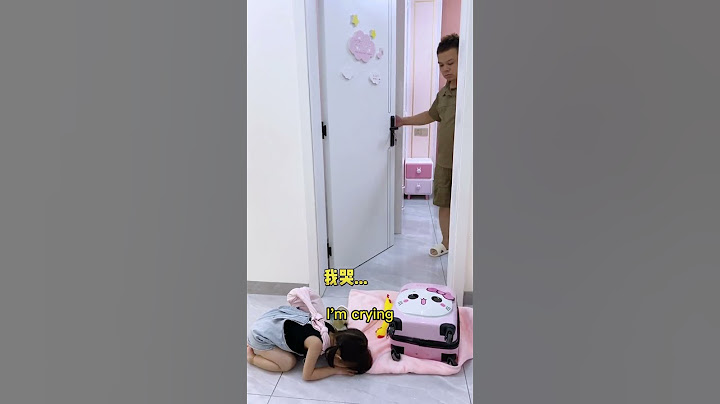 Daughter Didn't Sleep, So She Was Kicked Out By Her Dad#funny #fatherhoodlove #cute #fatherlove