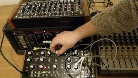 MFB Tanzbar, Moog Mother 32 & Roland RE501 Chorus Echo