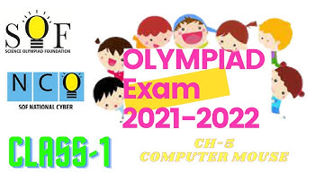 NCO Class 1 | 2021-2022 | NCO Ch-5 | Computer Mouse Olympiad Tutorial | Computer Mouse