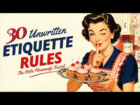 30 Unwritten Etiquette Rules Every 1950s American Housewife Was Expected to Follow