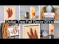 DIY DOLLAR TREE FALL HIGH END DECOR 2021 | MODERN FARMHOUSE FALL CRAFTS 2021