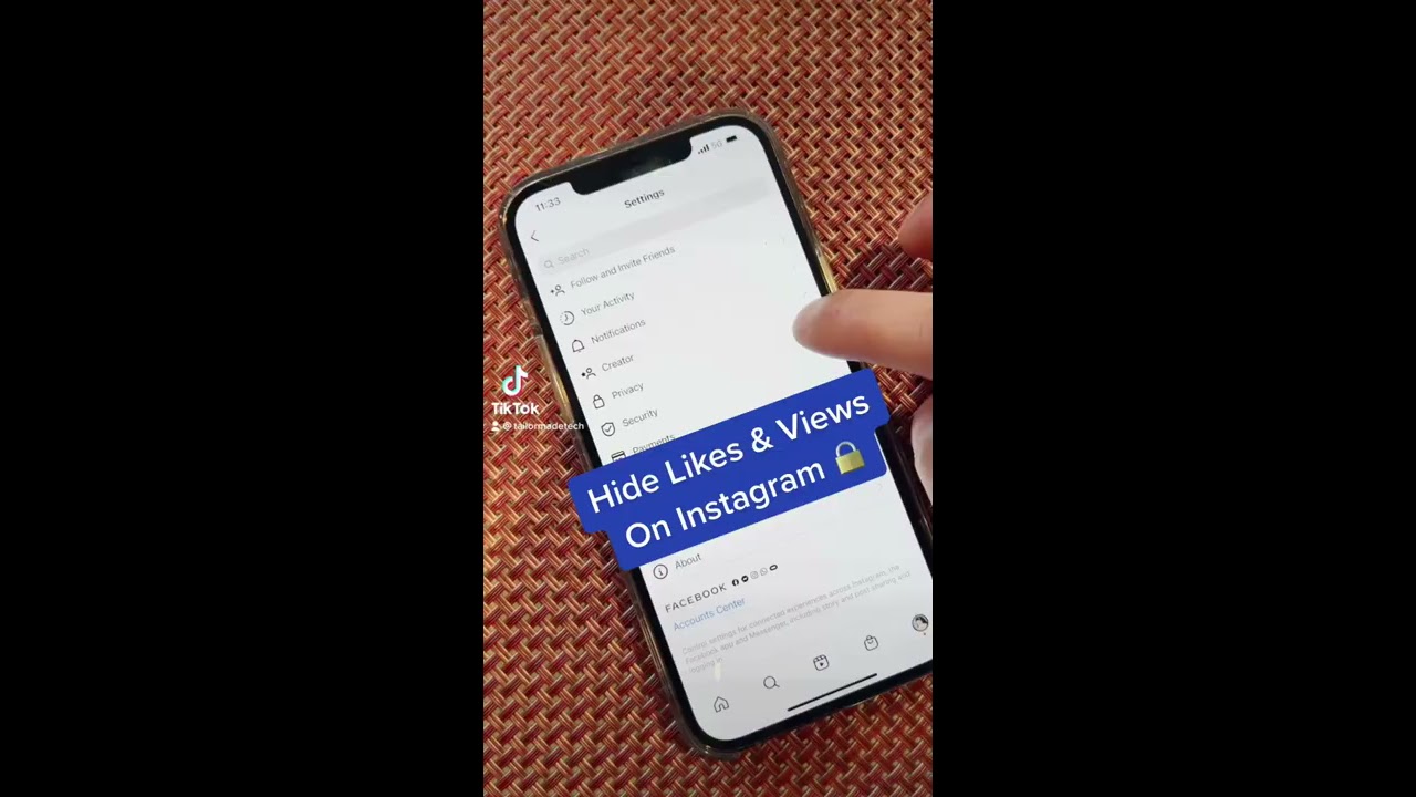 Hide Your Likes u0026 Views on Instagram #shorts