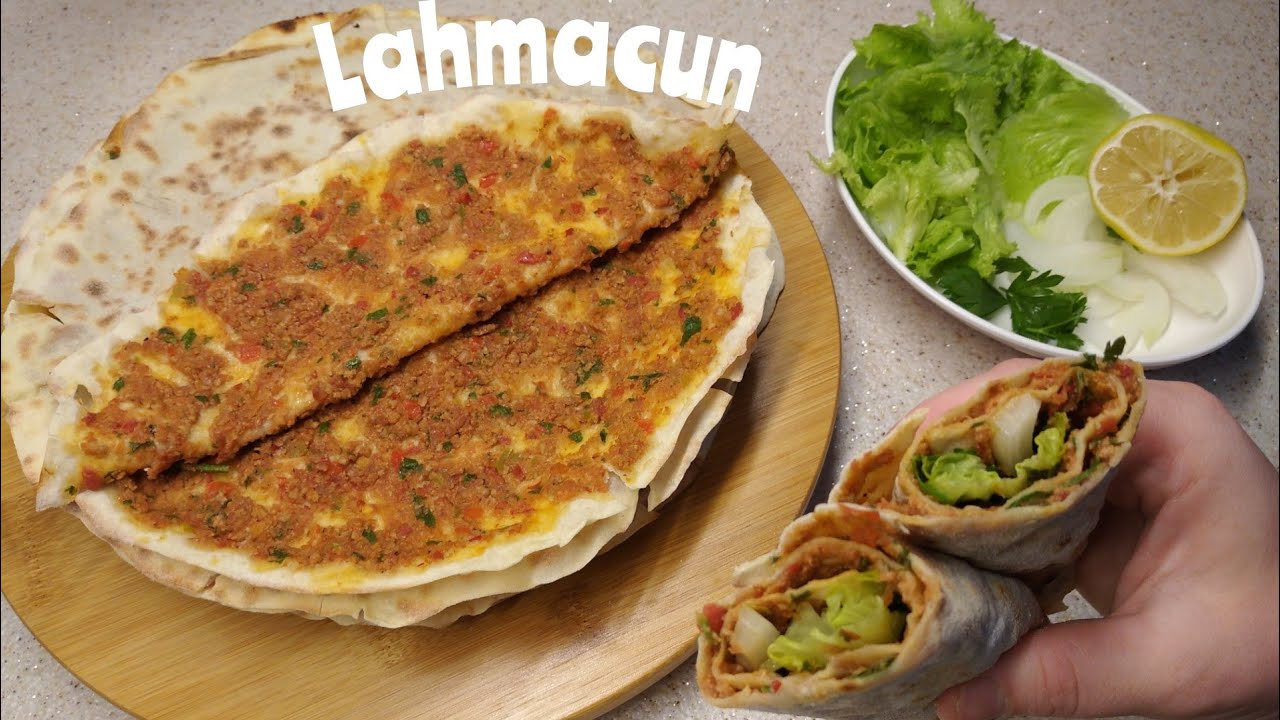 Evde Yapımı Kolay Lahmacun Tarifi ~ Fırın Kullanmadan Lahmacun Tarifi