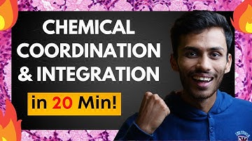 Chemical Control & Coordination FAST One SHOT!🔥 | Full Revision in 20 Min | NCERT | Class 11 | NEET