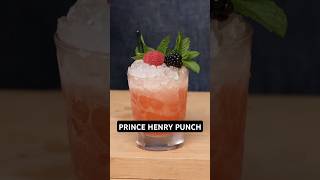 Prince Henry Punch - raspberry, chartreuse and rum?