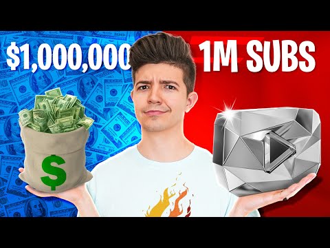 Would You Rather Have $1,000,000 or 1,000,000 Subscribers?