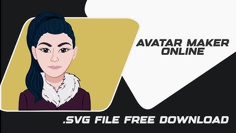💐🌷🪷🌹🧘‍♂️HOW TO MAKE AVATAR ON VECTOR GRAPHIC ONLINE FREE WITH  svg file