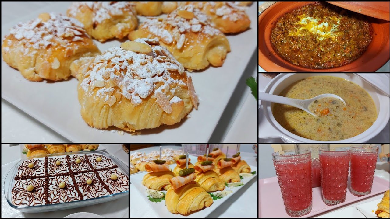 وجديهم بكل ثقة فالنفس😌شهيوات كايحمرو الوجه👌والبنة حاضرة فكل طبق😋ومن عجينة وحدة ديري المالح والحلو🥰