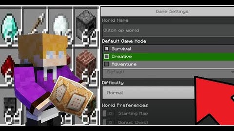 How To Make A 100% Survival World With Full Access To CREATIVE! (And Still Get Achievements)