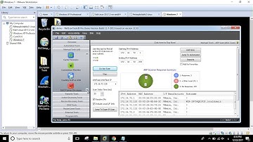 Scanning a Network Using NetScan Tools Pro