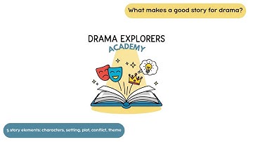What makes a great story? Story elements explained.