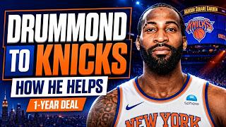 Nobody Is Talking About Why the Knicks Signed Andre Drummond!