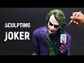 JOKER Heath Ledger Sculpture Timelapse The Dark Knight Shorts 