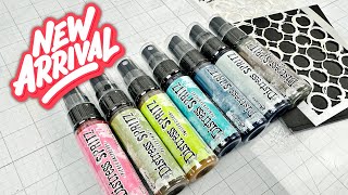 Testing Distress Spritz Techniques