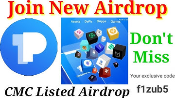 🔥100 (TPT) TOKEN POCKET AIRDROP Suspended  🔥JOIN FAST ALREADY LISTED ON CMC🔥
