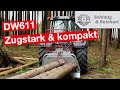 Neue Profi Forstseilwinde DW611 – Kompakt, Kraftvoll & Zuverlässig 🌲