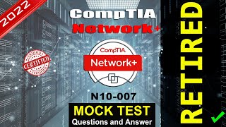 CompTIA N10-007 | CompTIA Network+ Mock Test | Retired on 30 Jun 2022 screenshot 2