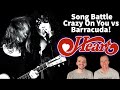 Heart Reaction - Crazy On You vs Barracuda Song Battle!