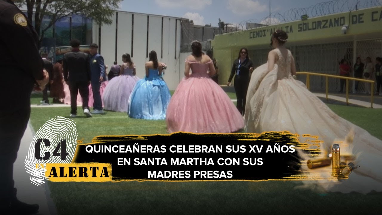 Hijos de reclusas festejan sus XV años en penal de Santa Marta Acatitla