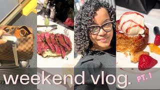 Chicago Weekend Vlog part 1 || My very FRIST Brand Trip!