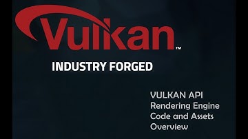 Vulkan API Rendering Engine - Milestone Demo, Code & Sample Assets