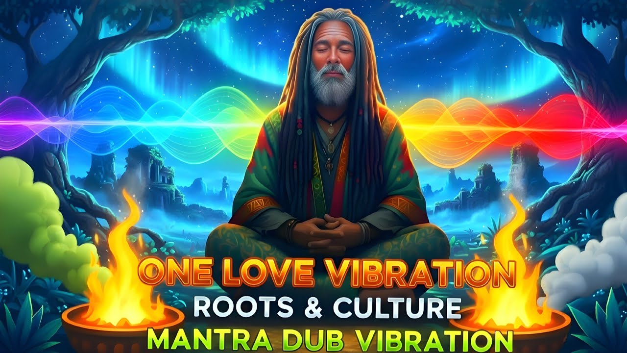 MANTRA DUB VIBRATION | Reggae Campfire Night 🔥 Deep Dub Meditation