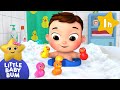 Primer baño de Bebé Max 🛁| Canciones Infantiles🎵| Caricaturas para bebés | Little Baby Bum