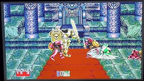 Golden Axe 2 Sega Genesis Cheat Code(s)