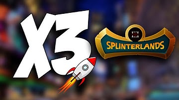 Splinterlands Token SPS Crypto 🚨 X3 in 2 Days *GEM*