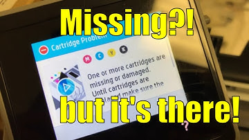 How to Fix your Damaged or Missing Cartridge in a HP Officejet Pro Series