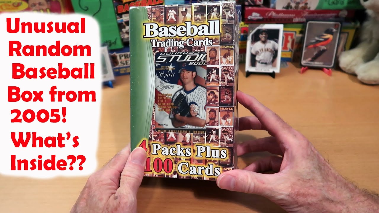 Opening a Rare Random Baseball Box! What's Inside?? - YouTube
