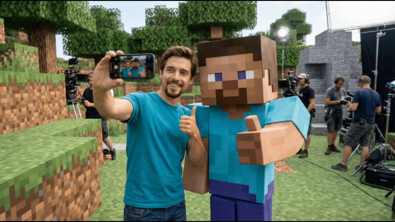 What If MINECRAFT Was Real? 🎵 (Steve, Alex, Creeper, Enderman & More) (Official Music Video)