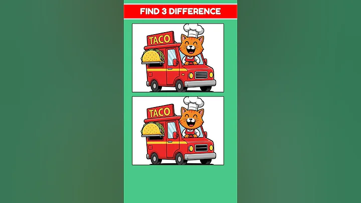 Can You Spot the 3 Differences? 🔍 Only 1% Can! #shorts #games  #difference #trending