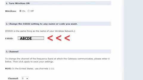 How to turn on the wireless feature on your GT724WG Wireless DSL Modem for MTS
