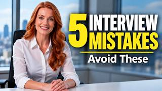 Mistakes to Avoid During a Job Interview | Job Interview Tips in English