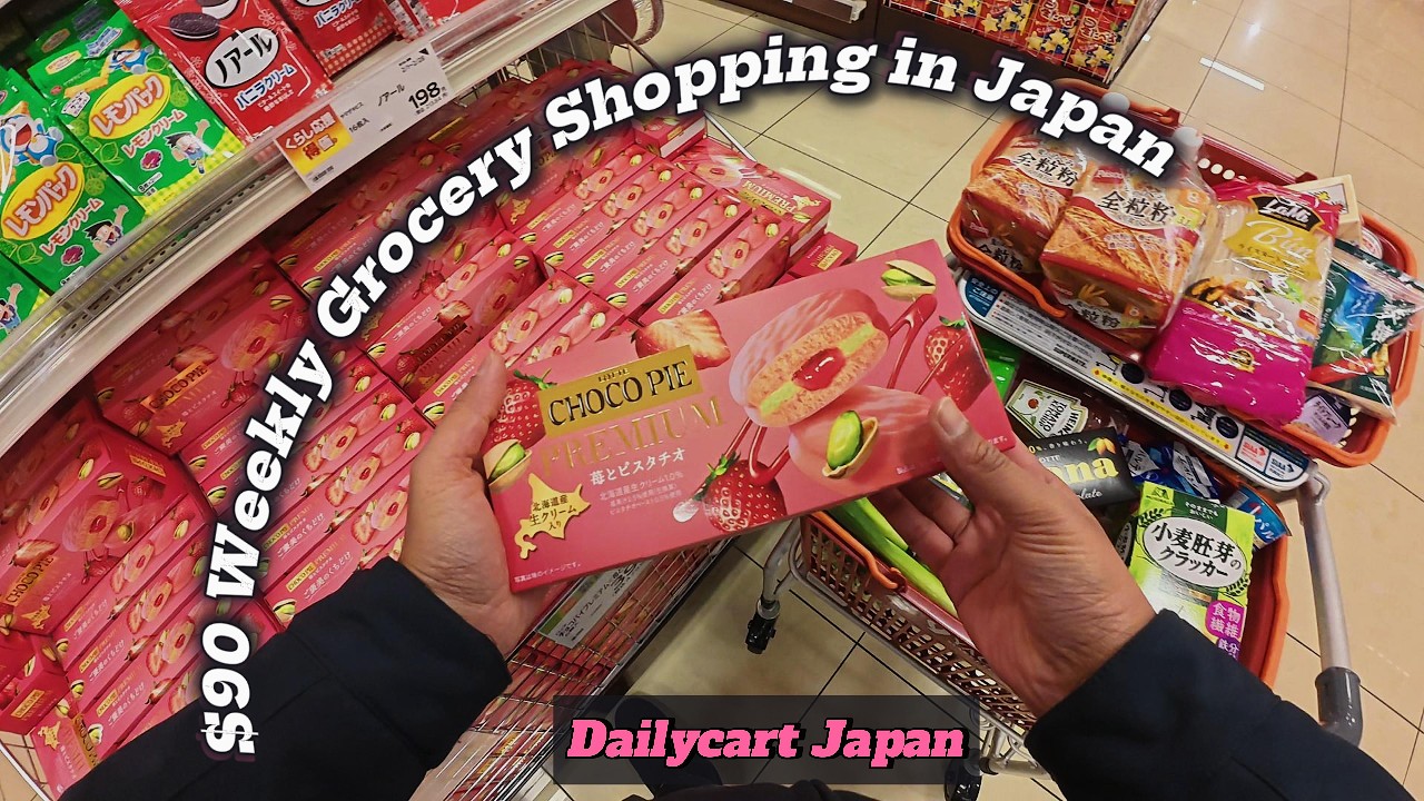 $90 Weekly Grocery Shopping in Japan