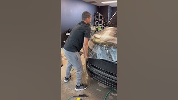 Satin Black Range Rover with Matte PPF on Top!