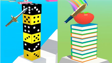 Slicer Knife vs Slice It All - Very Satisfying and Relaxing ASMR Slicing Game