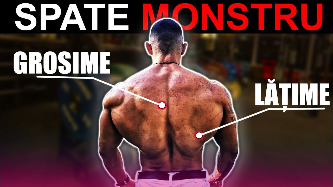 Cum sa contruiesti un spate monstru | Antrenament sau genetic ?