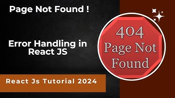 #33 Error Handling in React JS | Try Catch in React JS | React JS Tutorial in Hindi 2024