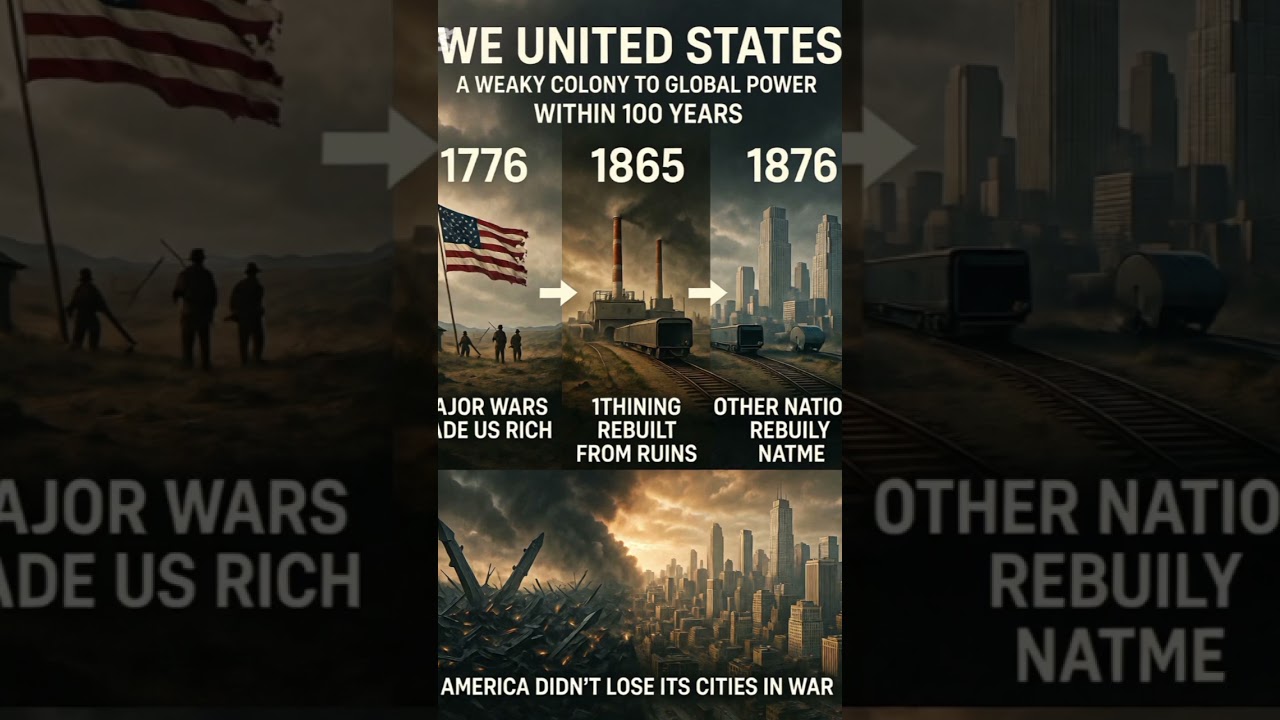 How Wars Made America Rich 😈🇺🇸 | Dark USA History
