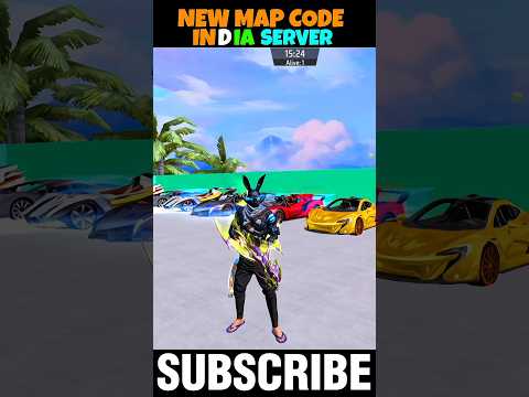 😱FREE FIRST SKIN CRAFLAND MAP CODE 🇮🇳 #freefire #trending #viral #shorts