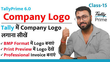 HOW TO ADD COMPANY LOGO IN SALES INVOICE COMPANY WISE IN TALLY PRIME 6.0 | TALLY PRIME NEW CHANGES