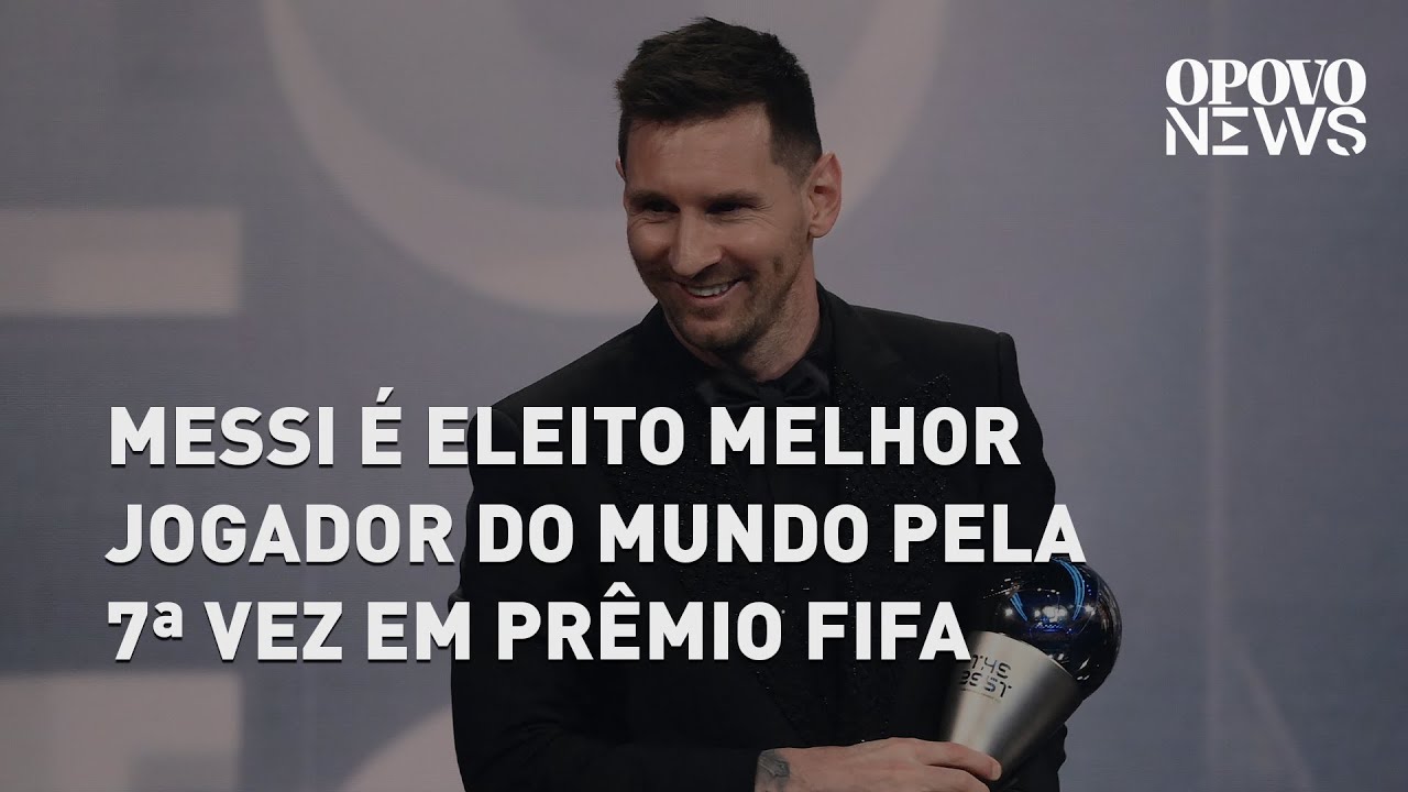 Messi é eleito melhor jogador do mundo pela 7ª vez em Prêmio Fifa The Best