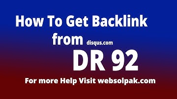 how to create backlinks disqus.com