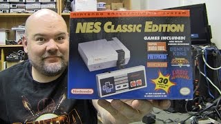 Nintendo Classic Edition Mini controller internals swap unboxing teardown gameplay