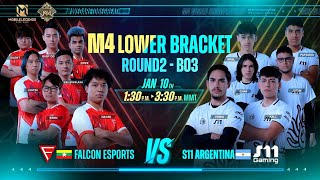 Falcon vs S11 gaming မြန်မာ | M4 ရှုံးထွက်အဆင့် Day 4 | M4 World championship