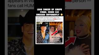 Lead singer of Grupo Firme, Eduin Caz dressed different 😳 #shorts #grupofirme #foocommunity ￼ Wealth