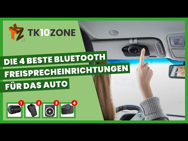 Die 4 beste Bluetooth-Freisprecheinrichtungen für das Auto 